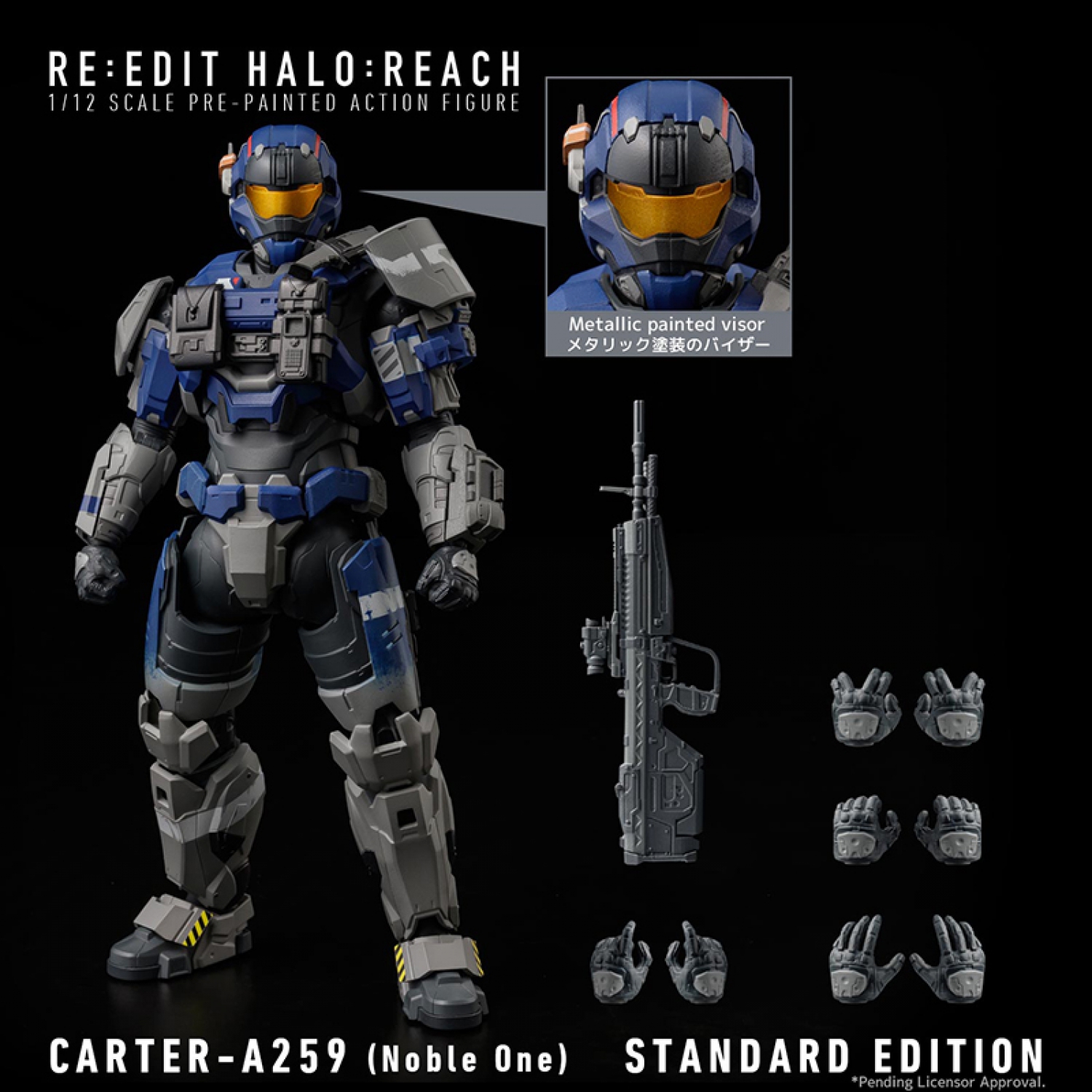 RE:EDIT HALO: REACH 1/12 SCALE CARTER-A259 (Noble One)